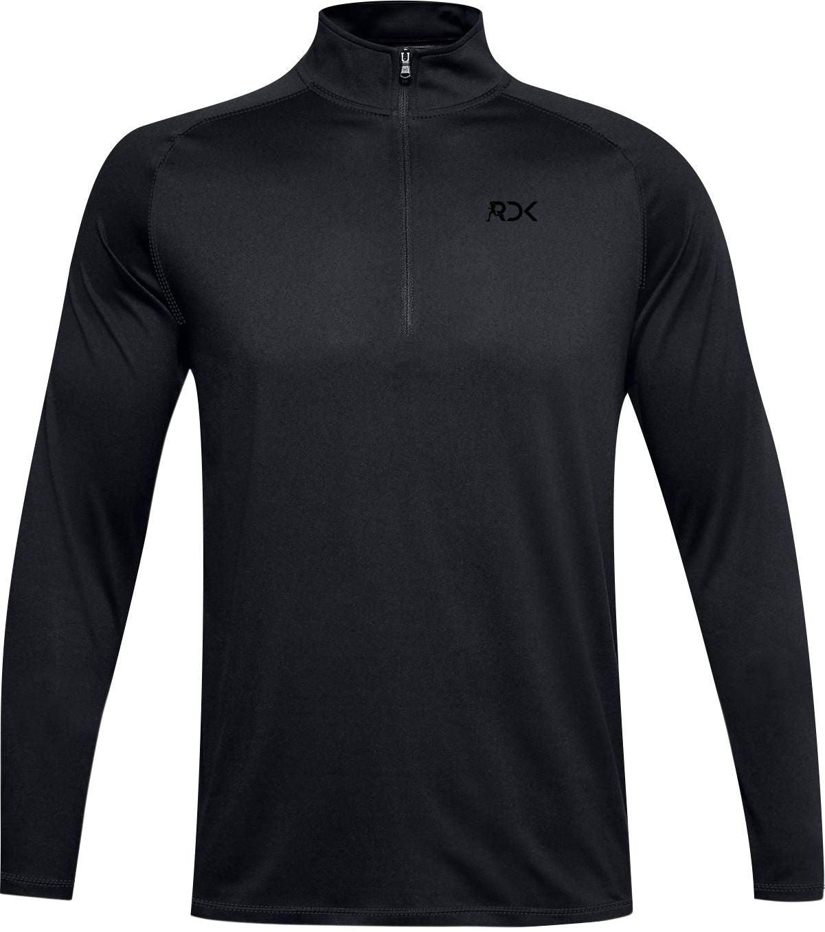 RDK Mens Running Top Sweatshirt Quick Dry Stretch Track Jogging Sports T Shirt Zip